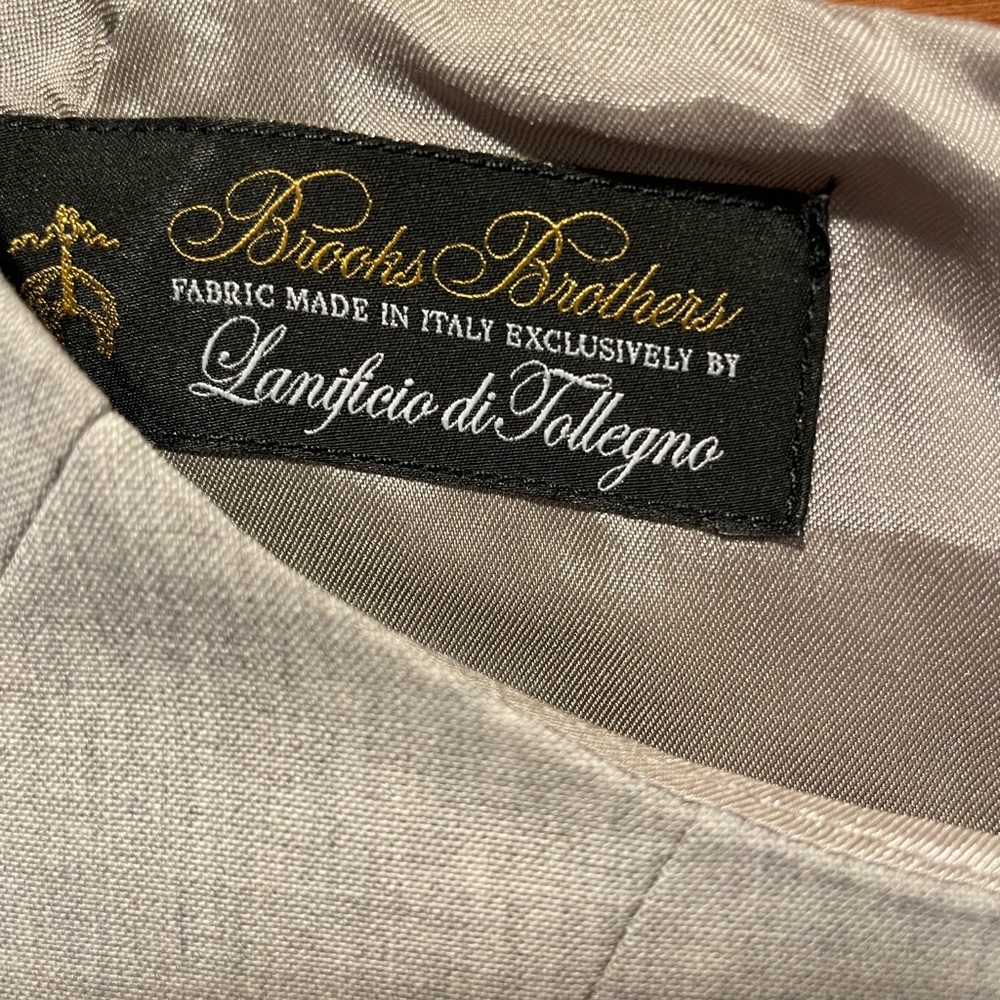 BRAND NEW Brooks Brothers Grey Dress - Picture 4 of 4